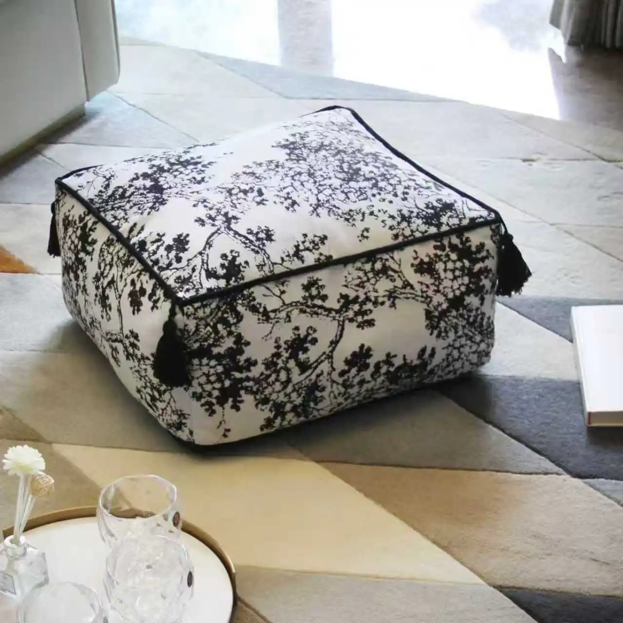 Detachable Chinese Style Low Bench Pad Foam Particle Bean Bag Cushion Nordic Style Removable Cover Floor Pillow
Detachable Chinese Style Low Bench Pad Foam Particle Bean Bag Cushion Nordic Style Removable Cover Floor Pillow