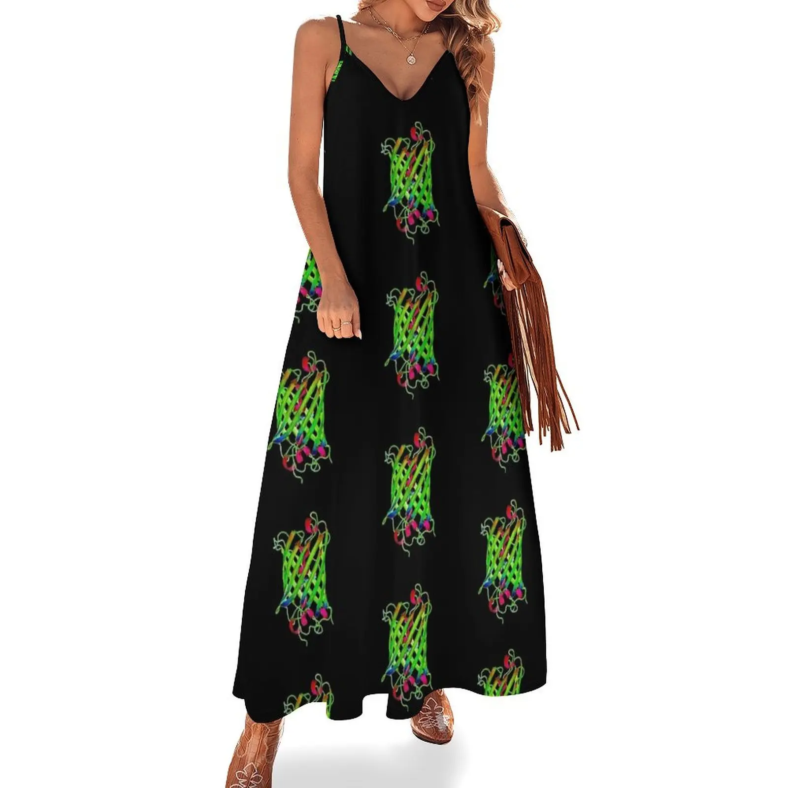 GFP - green fluorescent protein Sleeveless Dress Bridesmaid dress woman summer dresses Women's clothing Dress
GFP - green fluorescent protein Sleeveless Dress Bridesmaid dress woman summer dresses Women's clothing Dress