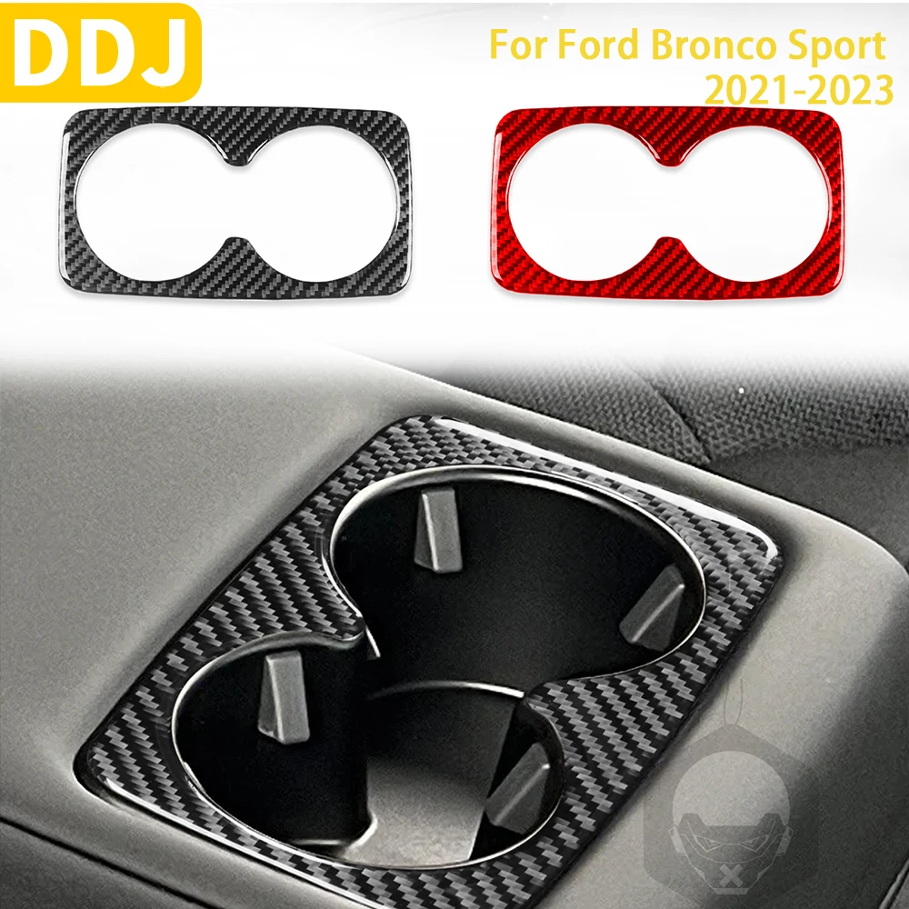 For Ford Bronco Sport 2021 2022 2023 Accessories Carbon Fiber Car Interior Rear Cup Holder Panel Trim Sticker Decoration
For Ford Bronco Sport 2021 2022 2023 Accessories Carbon Fiber Car Interior Rear Cup Holder Panel Trim Sticker Decoration