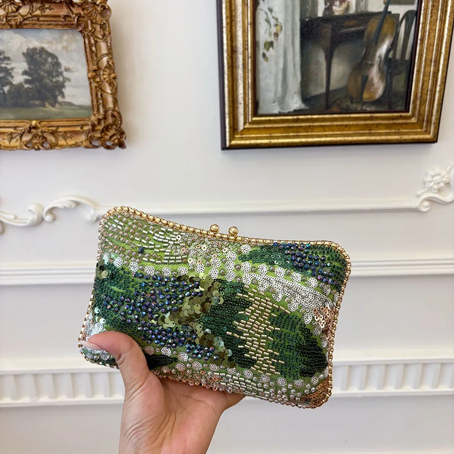 Women Sequined Evening Bags Rhinestons Diamond Chain Shoulder Crossbody Bags Party Wedding Dinner Bags Ladies Clutch
Women Sequined Evening Bags Rhinestons Diamond Chain Shoulder Crossbody Bags Party Wedding Dinner Bags Ladies Clutch