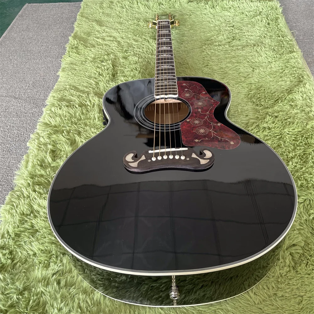Free Shipping In Stock 6 Strings Electric acoustic guitar Gold Hardware Acoustic Guitars Black Color Guitarra fishman101
Free Shipping In Stock 6 Strings Electric acoustic guitar Gold Hardware Acoustic Guitars Black Color Guitarra fishman101