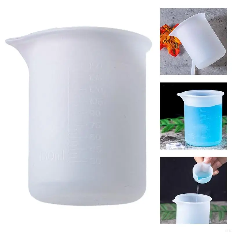 150ml Reusable Silicone Cup Mixing Cup Resin Cup Non-StickSilicone Measuring Cup Q5WC
150ml Reusable Silicone Cup Mixing Cup Resin Cup Non-StickSilicone Measuring Cup Q5WC