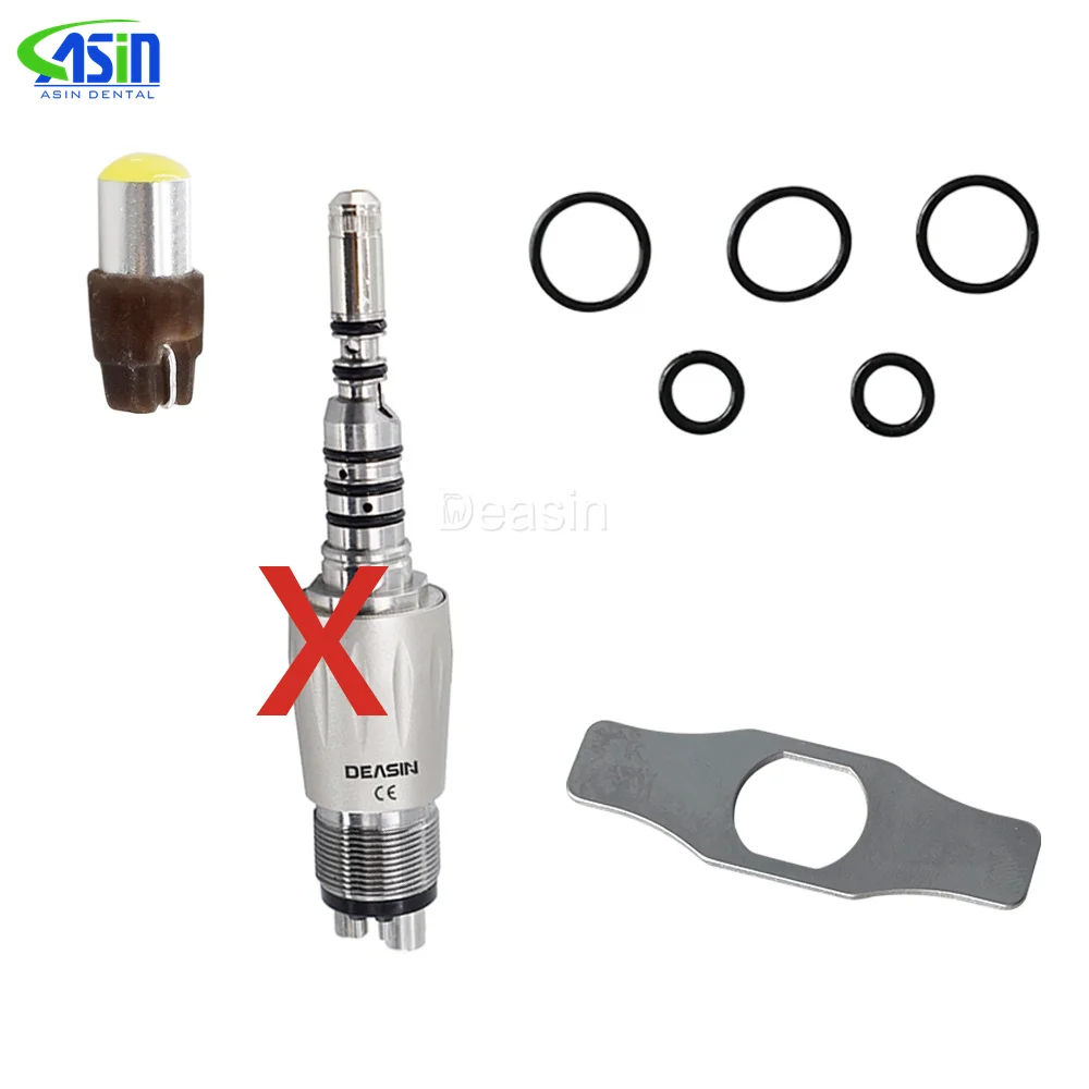 Accessories Spare parts for Dental Quick Coupler Coupling Fit Kv Fiber Optic Handpiece Dentistry tools
Accessories Spare parts for Dental Quick Coupler Coupling Fit Kv Fiber Optic Handpiece Dentistry tools