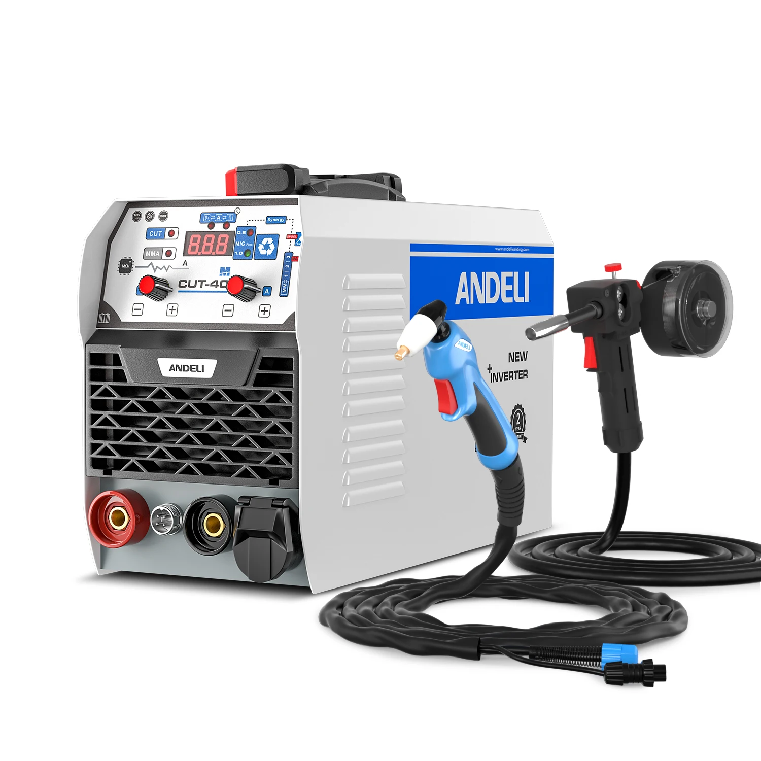 ANDELI MCUT-40 Высокочастотный катушечный пистолет для плазменной резки Mig Welding Многофункциональный сварочный аппарат MMA
ANDELI MCUT-40 Высокочастотный катушечный пистолет для плазменной резки Mig Welding Многофункциональный сварочный аппарат MMA
