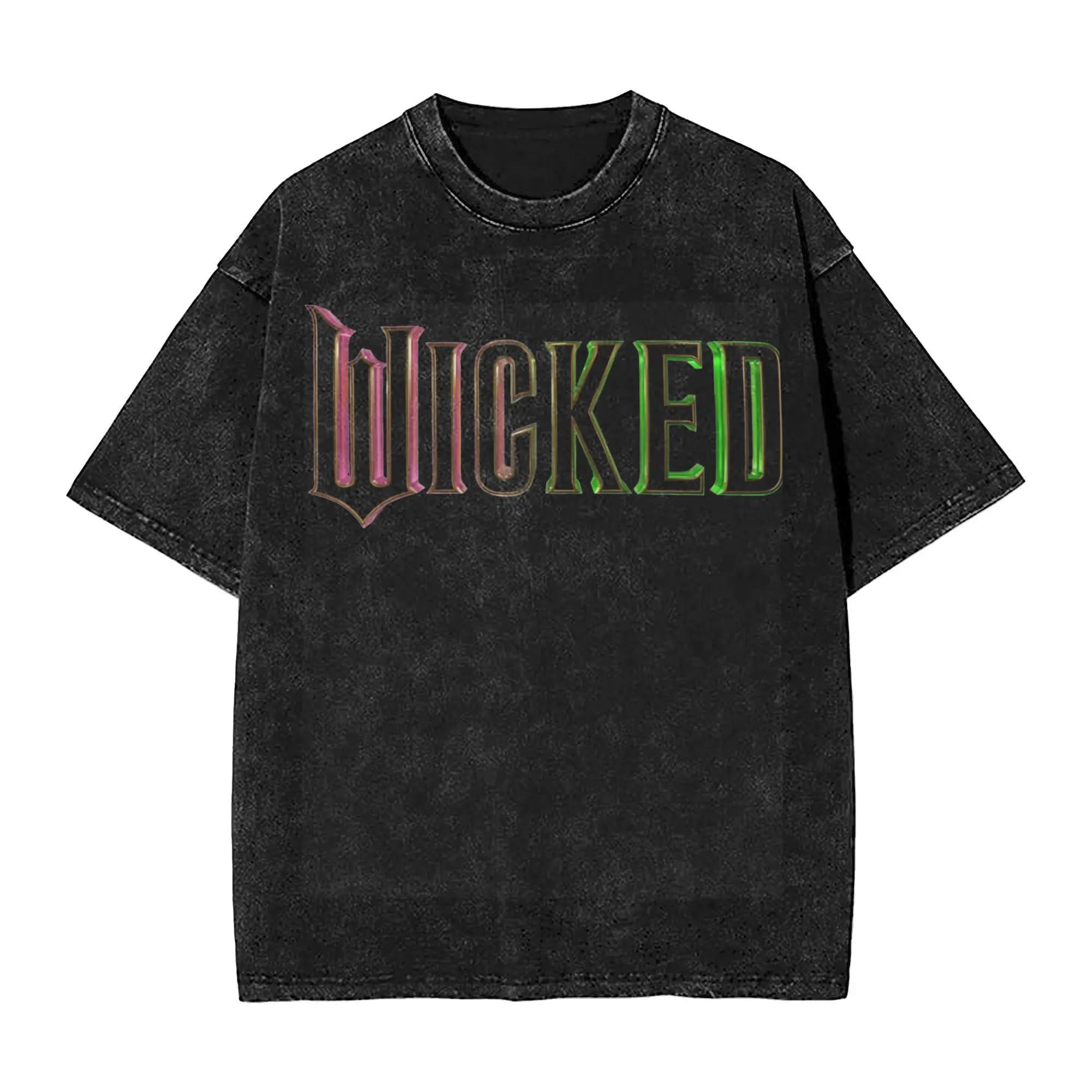 Витая футболка с логотипом Wicked Musical Movie 2024, винтажная уличная одежда, мужские и женские футболки большого размера, хлопковые
Витая футболка с логотипом Wicked Musical Movie 2024, винтажная уличная одежда, мужские и женские футболки большого размера, хлопковые