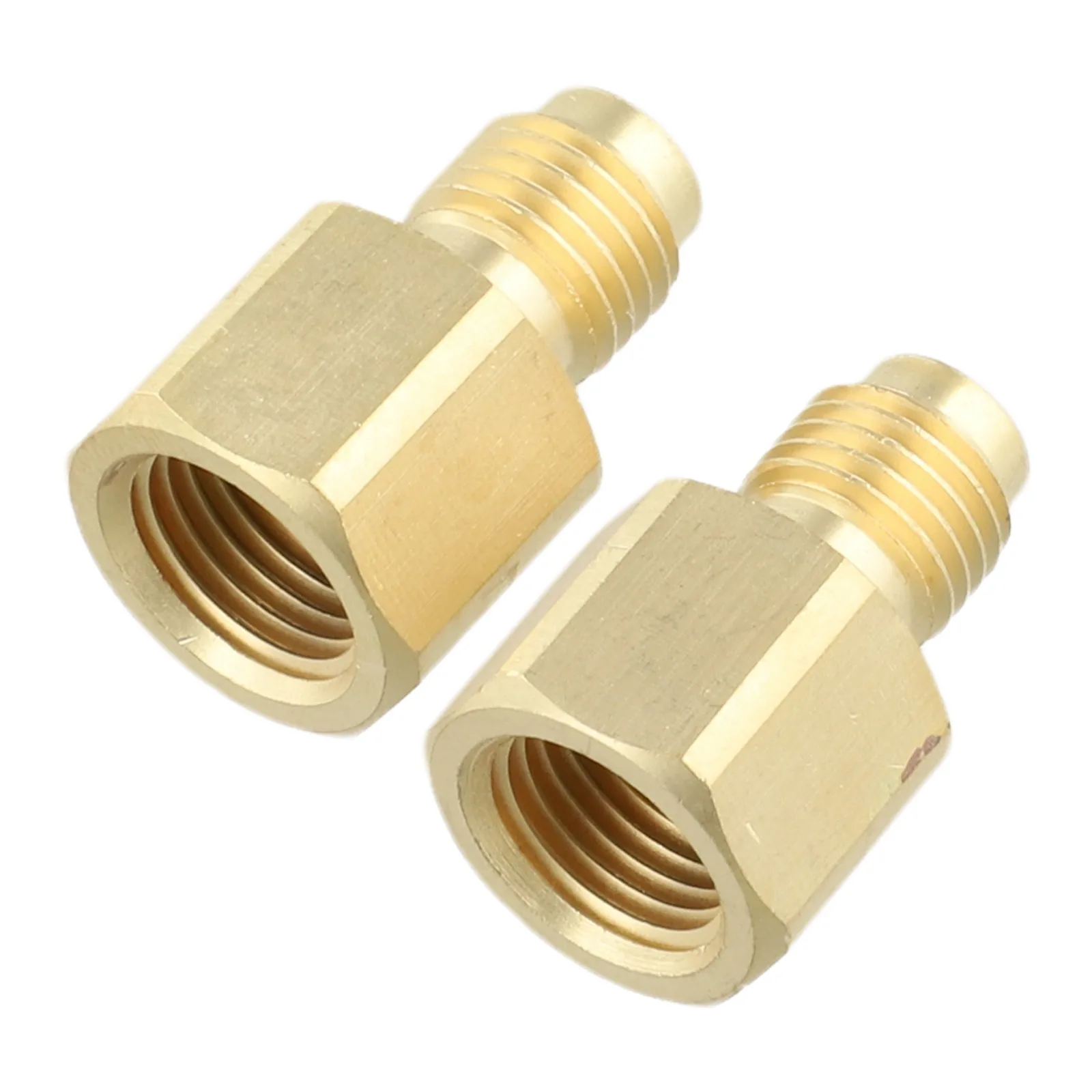 2pcs Adapter Practical High Quality Material Brass Brass Adapter Easy Installation For Male 1/4 To Female 5/16
2pcs Adapter Practical High Quality Material Brass Brass Adapter Easy Installation For Male 1/4 To Female 5/16
