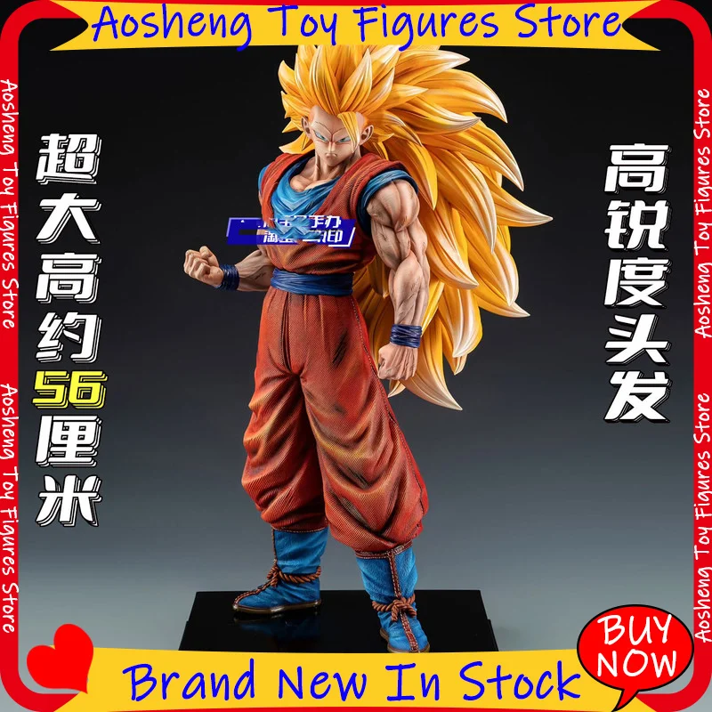 Jt Statue Dragon Ball 56cm Character 2% Super Three Goku Cartoon Character Model Trend Toy Collection Ornaments Statue Gifts
Jt Statue Dragon Ball 56cm Character 2% Super Three Goku Cartoon Character Model Trend Toy Collection Ornaments Statue Gifts