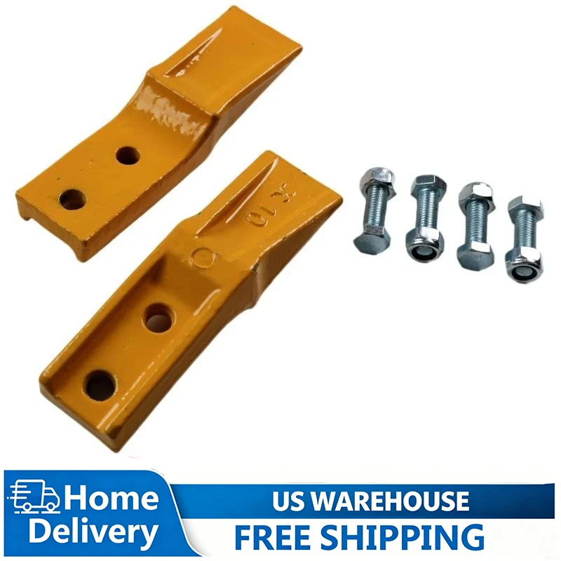 2-Piece Bucket Tooth Kit with Mounting Bolts – Heavy Duty Replacement Teeth for Mini Excavator Buckets, Universal Fit
2-Piece Bucket Tooth Kit with Mounting Bolts – Heavy Duty Replacement Teeth for Mini Excavator Buckets, Universal Fit