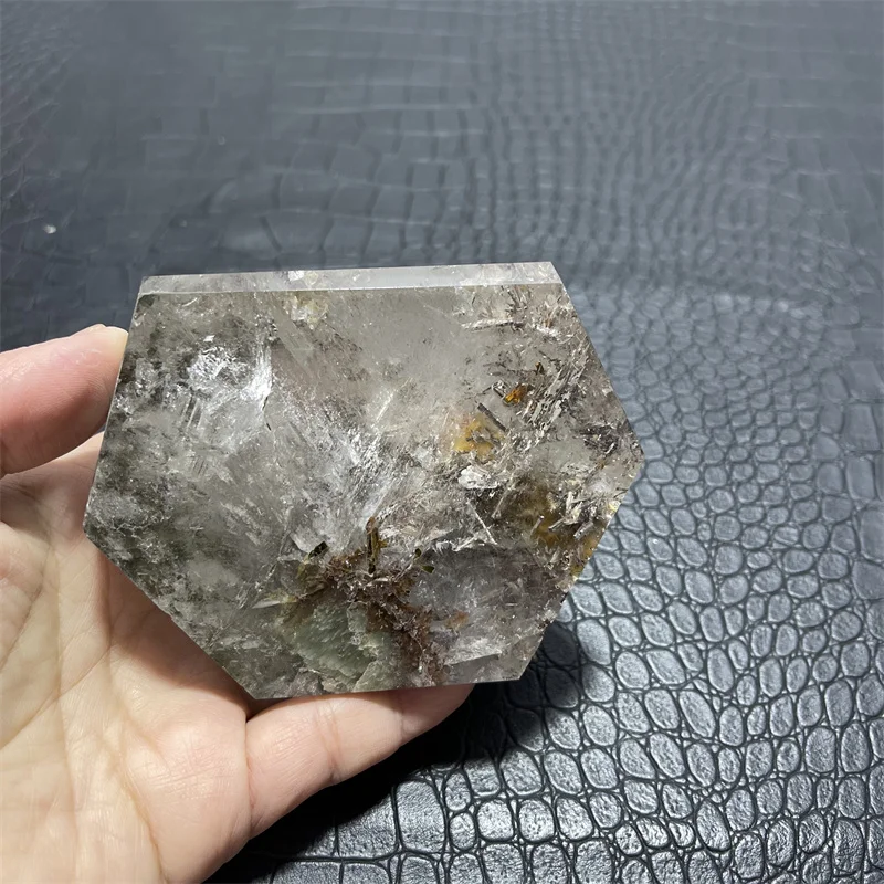 365g Clear Lemurian Seed Quartz Green Ghost Quartz Point Cluster Crystal Rough Healing
365g Clear Lemurian Seed Quartz Green Ghost Quartz Point Cluster Crystal Rough Healing