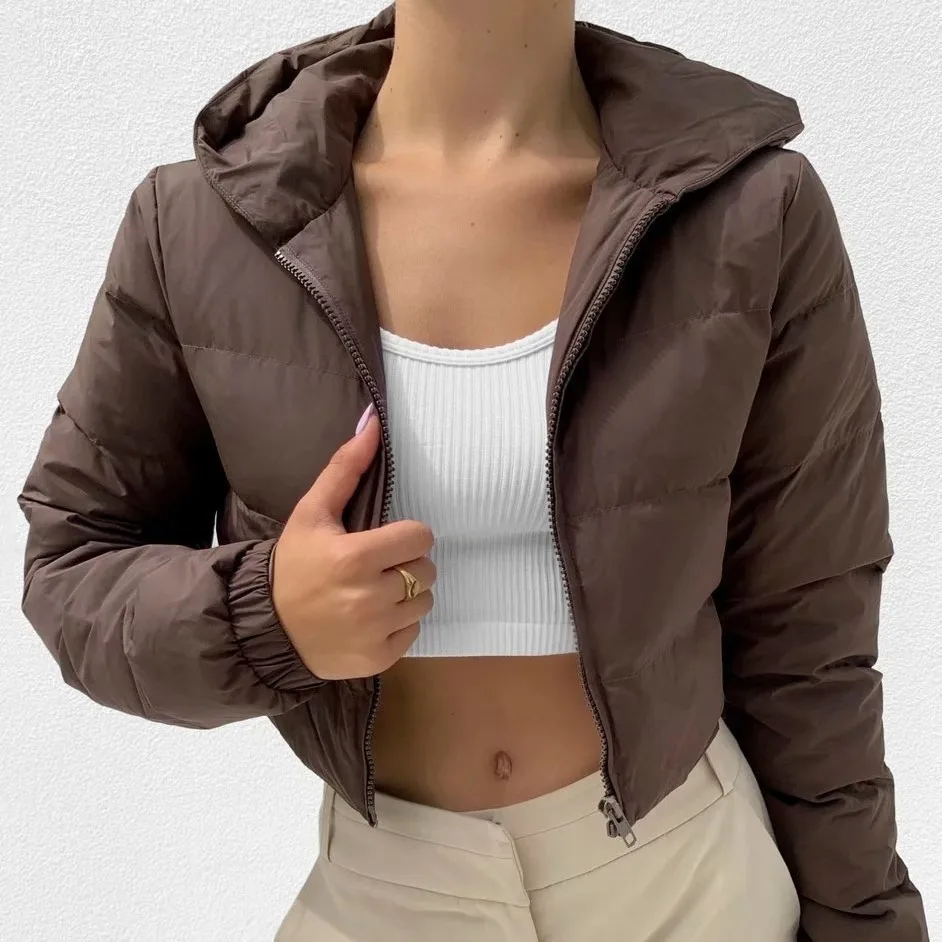 2025 Autumn Winter Hooded Short Cotton Jacket Hand Stuffed Cotton Winter Women's Coat Jacket Cotton Clothing
2025 Autumn Winter Hooded Short Cotton Jacket Hand Stuffed Cotton Winter Women's Coat Jacket Cotton Clothing