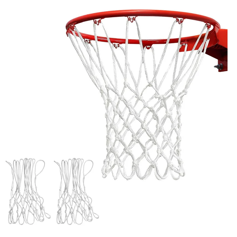 Wholesale Basketball Net 2 Pack Basketball Nets Replacement Basketball Hoop Net 12 Loops Fits Standard Indoor or Outdoorpromote
Wholesale Basketball Net 2 Pack Basketball Nets Replacement Basketball Hoop Net 12 Loops Fits Standard Indoor or Outdoorpromote