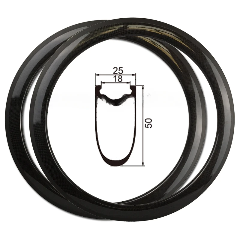 Tubeless 700c Road Wheels 50mm Deep * 25mm Wide Rims 700 V Brake 20/24H with Basalt Brake Surface Road Bikes Carbon Rims
Tubeless 700c Road Wheels 50mm Deep * 25mm Wide Rims 700 V Brake 20/24H with Basalt Brake Surface Road Bikes Carbon Rims