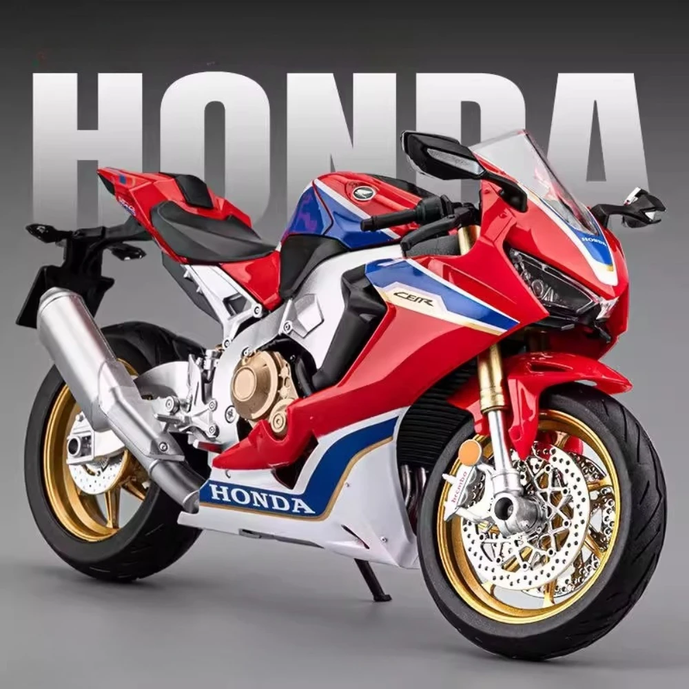 Large 1:9 Scale Honda CBR1000RR R1250 GS Motorcycle Model Toy Linkage Steering Shock Absorption Metal Diecast Toys Hobby Gift
Large 1:9 Scale Honda CBR1000RR R1250 GS Motorcycle Model Toy Linkage Steering Shock Absorption Metal Diecast Toys Hobby Gift