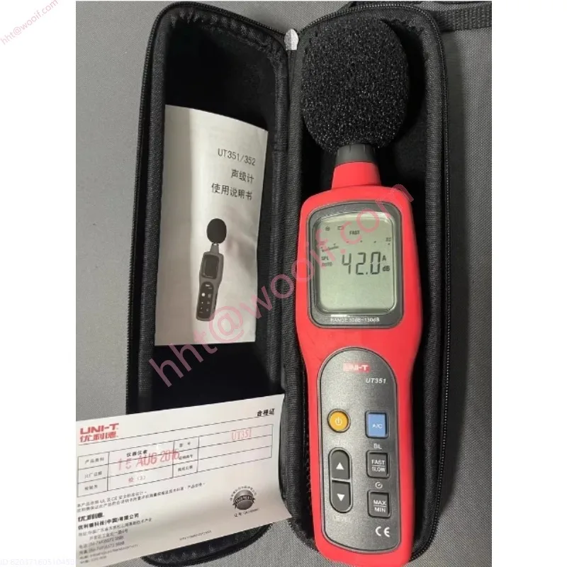 Измеритель уровня звука UNI-T UT351
Измеритель уровня звука UNI-T UT351
