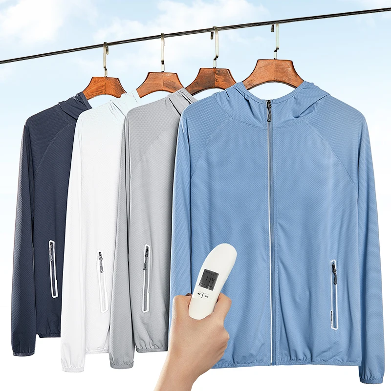 UV Protection UPF50+ Hoodie Jacket Men Women Ice Silk Skin Coat Unisex Breathable Outdoor Sports Beach Street Lightweight Jacket
UV Protection UPF50+ Hoodie Jacket Men Women Ice Silk Skin Coat Unisex Breathable Outdoor Sports Beach Street Lightweight Jacket