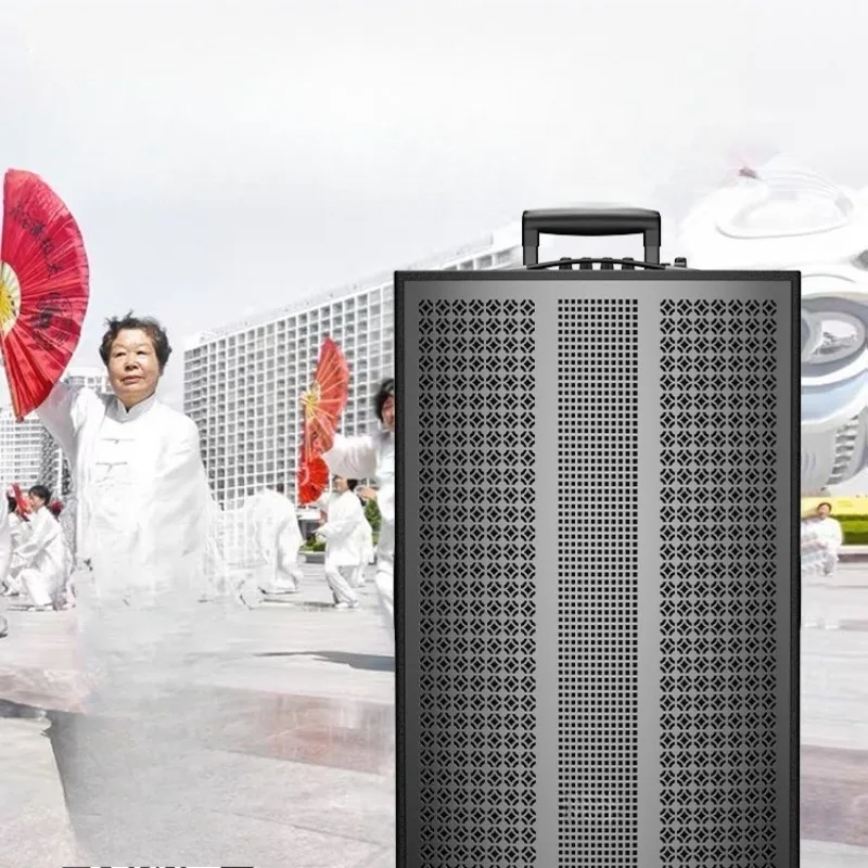 Square dance audio, large volume outdoor Karaoke performance, oversized mobile tie rod Bluetooth speaker
Square dance audio, large volume outdoor Karaoke performance, oversized mobile tie rod Bluetooth speaker