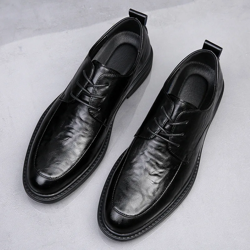 2026 New Spring Leather Men Shoes Business Dress Casual Men Leather Shoes
2026 New Spring Leather Men Shoes Business Dress Casual Men Leather Shoes