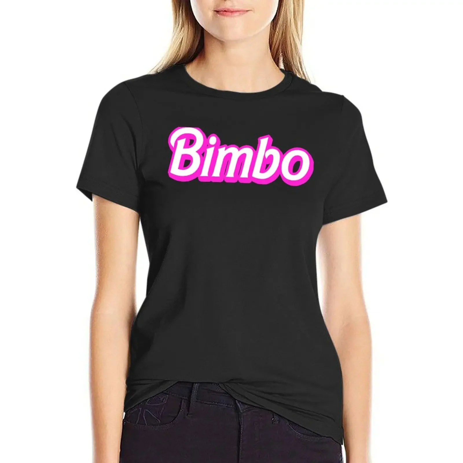 Hot Pink Bimbo T-Shirt summer clothes sports fans vintage black t-shirts for Women
Hot Pink Bimbo T-Shirt summer clothes sports fans vintage black t-shirts for Women