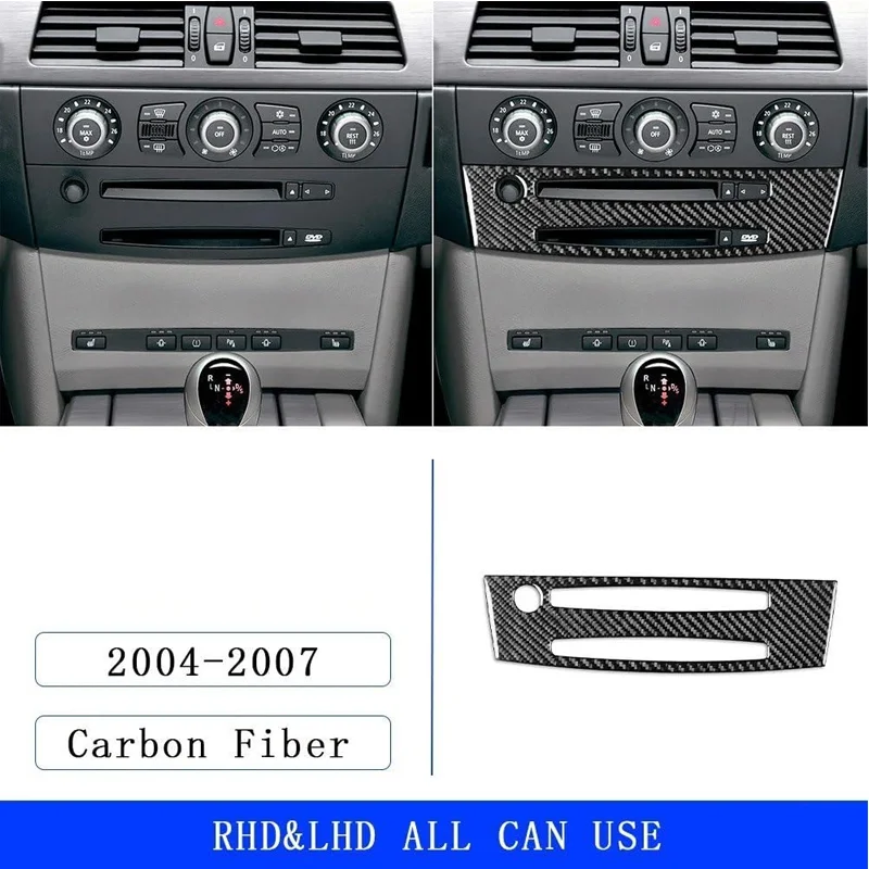 For BMW5 Series E60 2004-2007 Car Carbon Fiber Color Center Console CD Frame Decoration Cover Trim
For BMW5 Series E60 2004-2007 Car Carbon Fiber Color Center Console CD Frame Decoration Cover Trim