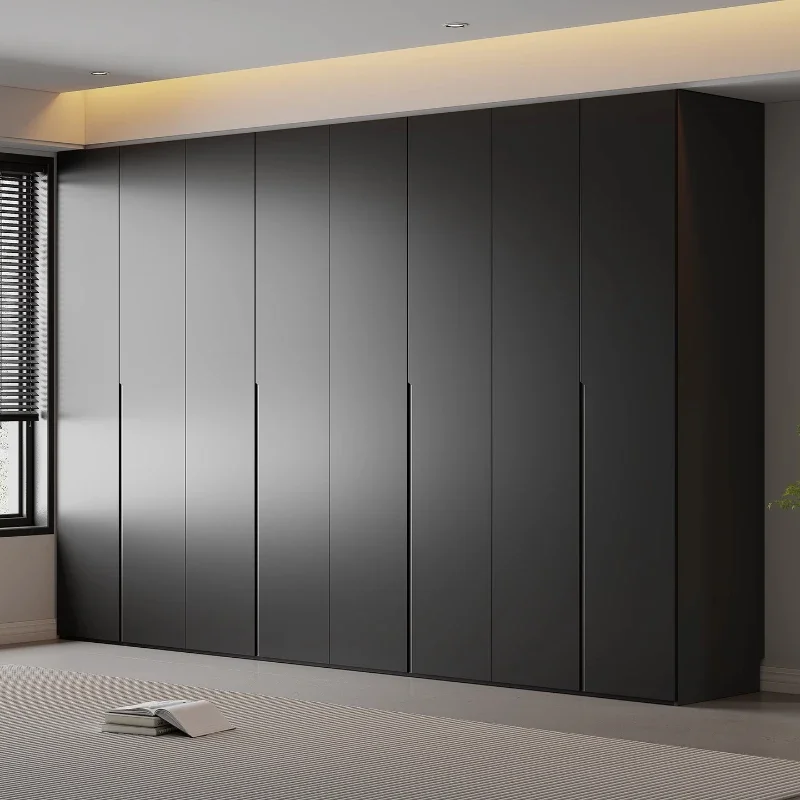 Black Bedroom Wardrobe Organizer Partitions Open Minimalist Modern Closet Storage Quality Cabinet Guarda Roupa Salon Furniture
Black Bedroom Wardrobe Organizer Partitions Open Minimalist Modern Closet Storage Quality Cabinet Guarda Roupa Salon Furniture