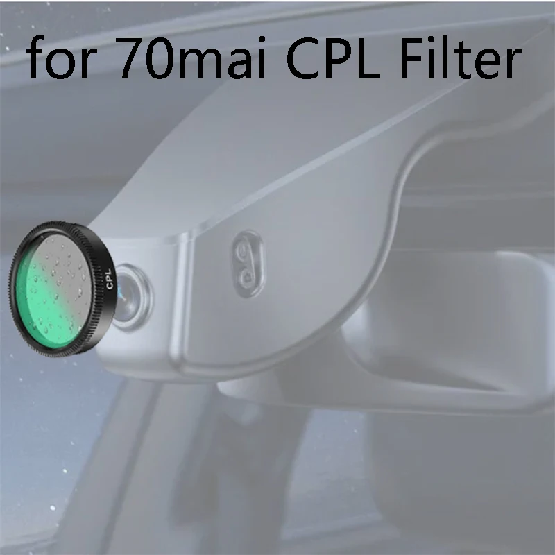 for 70mai CPL Filter Anti-Glare Circular Polarizing Lens Portable Recorder Only for 70mai Hidden Type Dash Camera
for 70mai CPL Filter Anti-Glare Circular Polarizing Lens Portable Recorder Only for 70mai Hidden Type Dash Camera