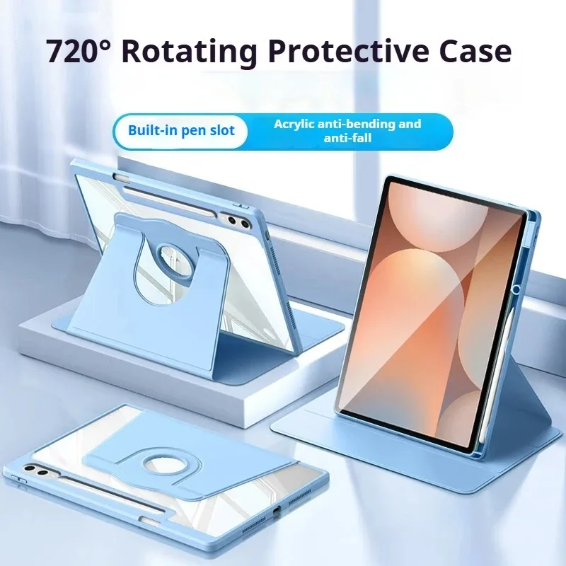 360 Rotation Case for Samsung Galaxy Tab S11 Ultra 14.6 S10+FE 13.1"S9 10.9"S8 Plus 12.4"S7 11"Tablet Cover X900 X800 T730 T970
360 Rotation Case for Samsung Galaxy Tab S11 Ultra 14.6 S10+FE 13.1"S9 10.9"S8 Plus 12.4"S7 11"Tablet Cover X900 X800 T730 T970