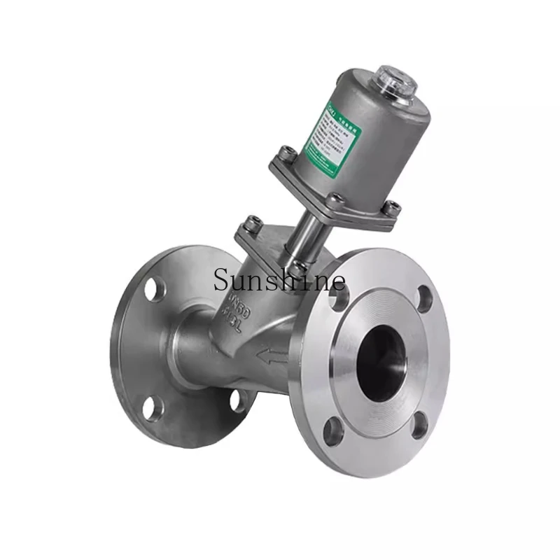 304 Stainless Steel Flange Pneumatic Angle Seat Valve Steam High Temperature Y Type DN25 32 40
304 Stainless Steel Flange Pneumatic Angle Seat Valve Steam High Temperature Y Type DN25 32 40
