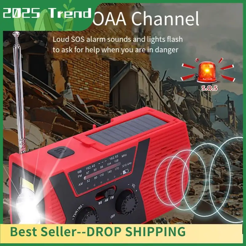Top Deals EDC USB Phone Emergency Charger Forcamping Equipment Tool Portable Weather Radio Red
Top Deals EDC USB Phone Emergency Charger Forcamping Equipment Tool Portable Weather Radio Red