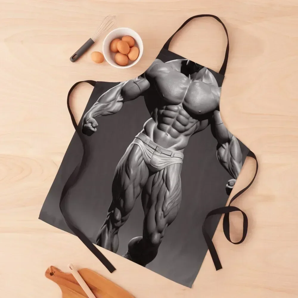 Strong man muscle Apron christmas decoration Men'ss kitchen item Kitchen Chef Apron
Strong man muscle Apron christmas decoration Men'ss kitchen item Kitchen Chef Apron