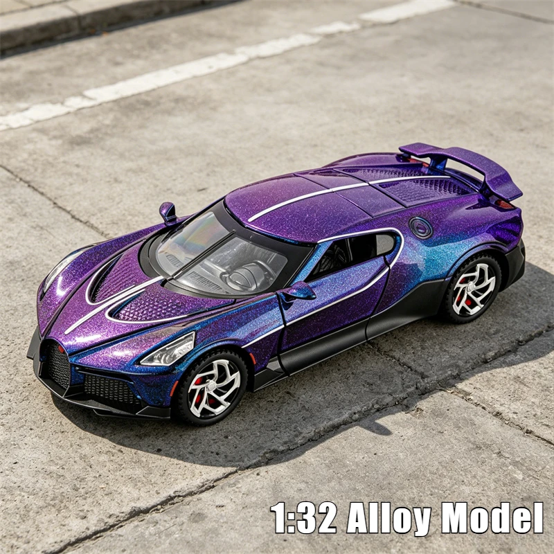 1:32 La Voiture Noire Supercar Alloy Car Model Diecasts Metal Toy Vehicles Car Model Simulation Sound Light Collect Gifts
1:32 La Voiture Noire Supercar Alloy Car Model Diecasts Metal Toy Vehicles Car Model Simulation Sound Light Collect Gifts