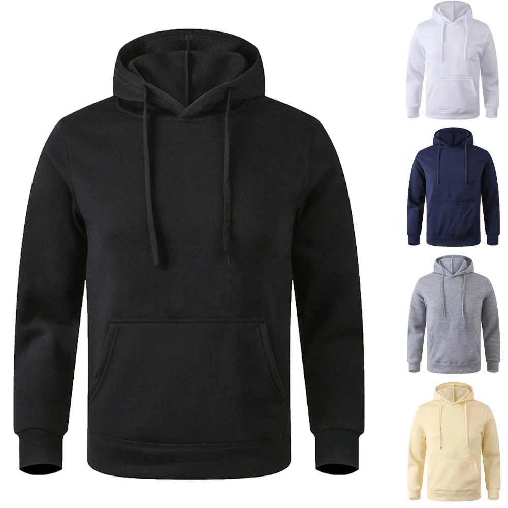 Men's Fleece Hoodies Streetwear Long Sleeve Sweatshirts Solid Color Casual Hooded Pullover Male Oversized Sportwear Hoodie
Men's Fleece Hoodies Streetwear Long Sleeve Sweatshirts Solid Color Casual Hooded Pullover Male Oversized Sportwear Hoodie