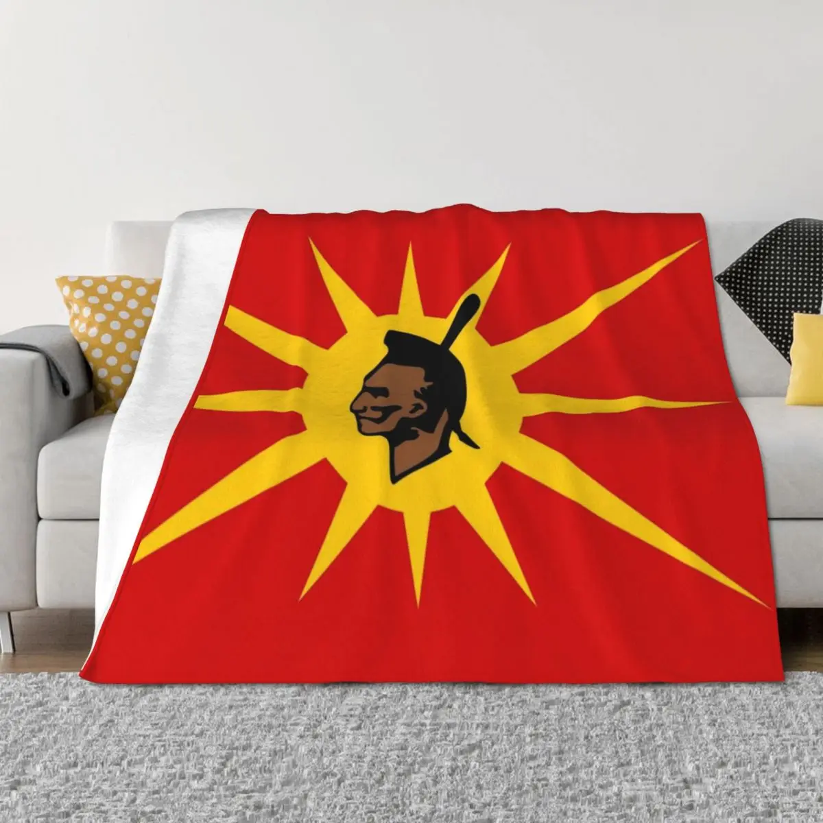 Mohawk Warrior Flag Iroquois Canada and USA yellow and red background HD High Quality Throw Blanket Hairys Comforter Blankets 
Mohawk Warrior Flag Iroquois Canada and USA yellow and red background HD High Quality Throw Blanket Hairys Comforter Blankets