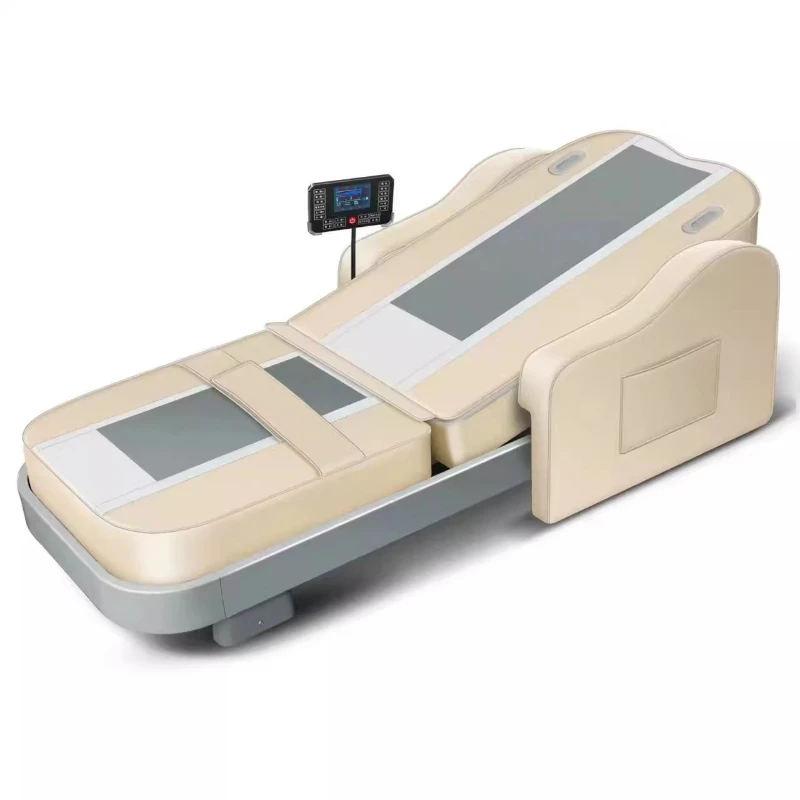 electric multi-functional warm physiotherapy bed health care whole body heating spine combing massage warm jade
electric multi-functional warm physiotherapy bed health care whole body heating spine combing massage warm jade