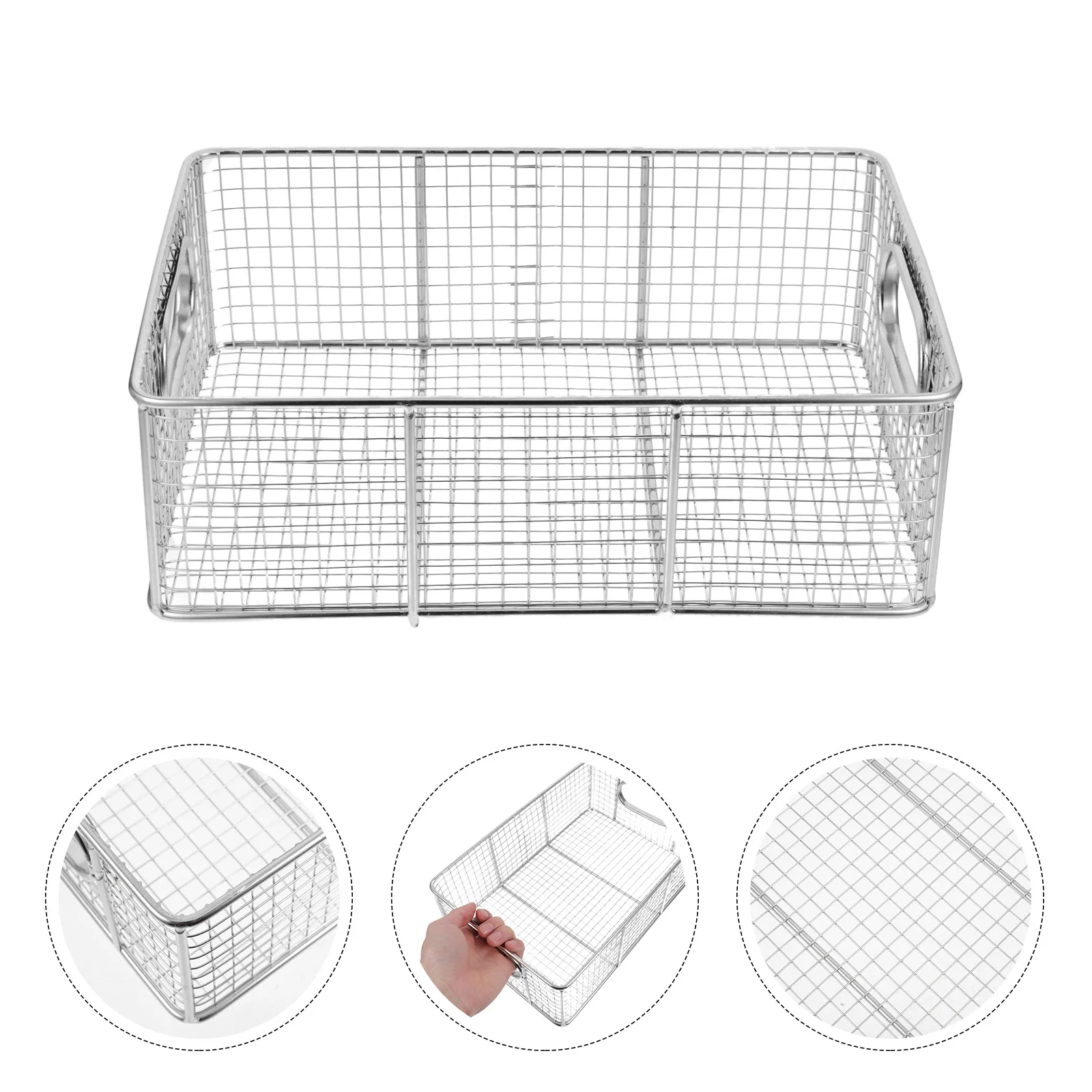 Stainless Steel Frying With Handle Mesh Cooking Container For Pot French Fries Chicken Noodle Chips Fryer Basket
Stainless Steel Frying With Handle Mesh Cooking Container For Pot French Fries Chicken Noodle Chips Fryer Basket