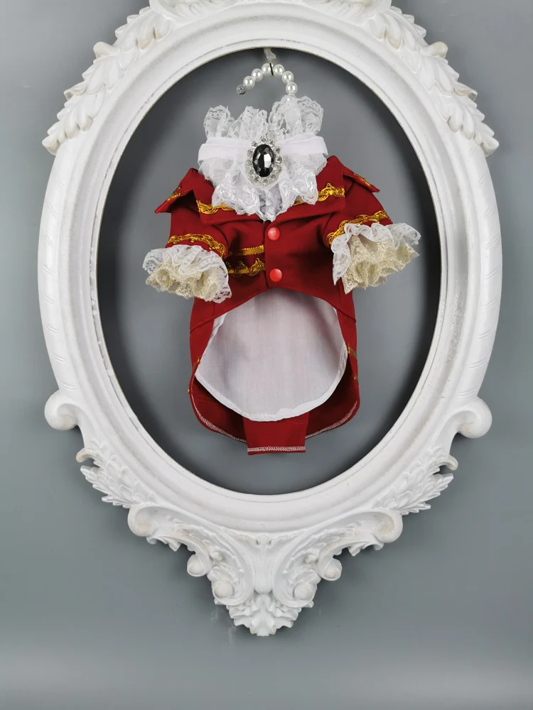 Handmade Baroque Sle Red Suit Pet Coat for Dogs s Universal Tee-piece Set Private Favorite Pet Clothing Accory
Handmade Baroque Sle Red Suit Pet Coat for Dogs s Universal Tee-piece Set Private Favorite Pet Clothing Accory