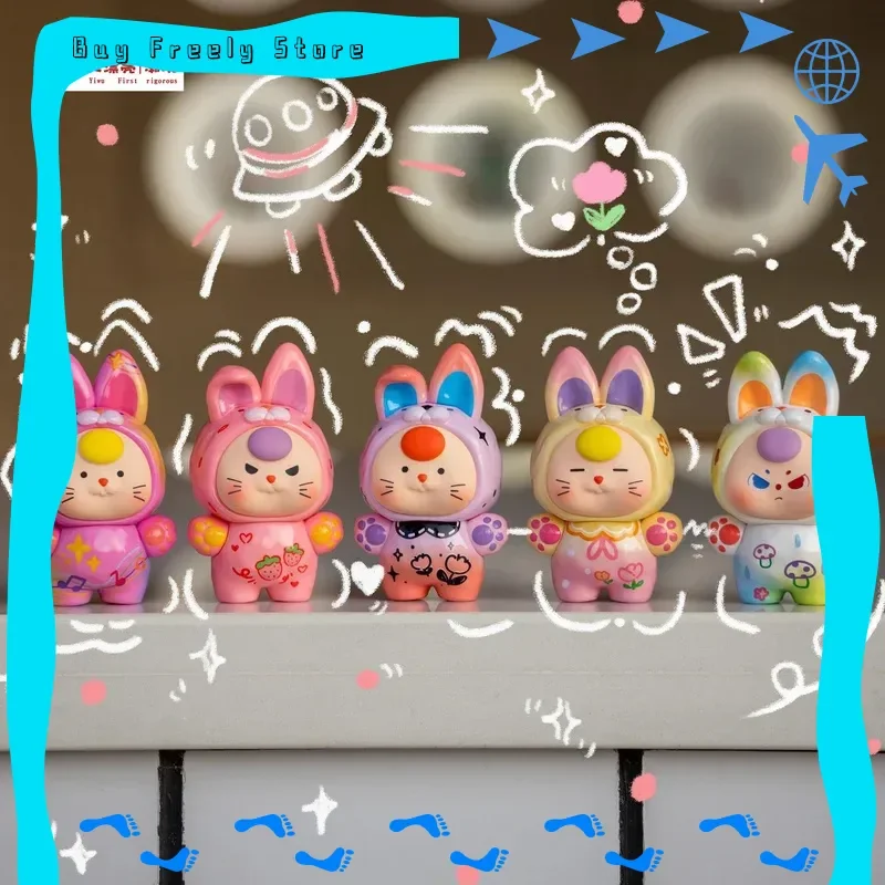 New Genuine Mini Dopamine Colour Baby Three Doll Blind Box Anime Action Figure Collection Desk Ornaments Trendy Toys Girls Gifts
New Genuine Mini Dopamine Colour Baby Three Doll Blind Box Anime Action Figure Collection Desk Ornaments Trendy Toys Girls Gifts
