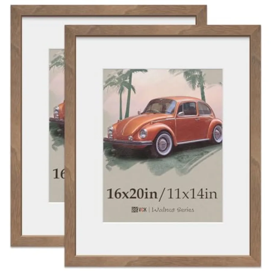 Picture Frame, Wood Grain Brown and HD Glass, Display Poster with Mat or without Mat, Wall Hanging
Picture Frame, Wood Grain Brown and HD Glass, Display Poster with Mat or without Mat, Wall Hanging
