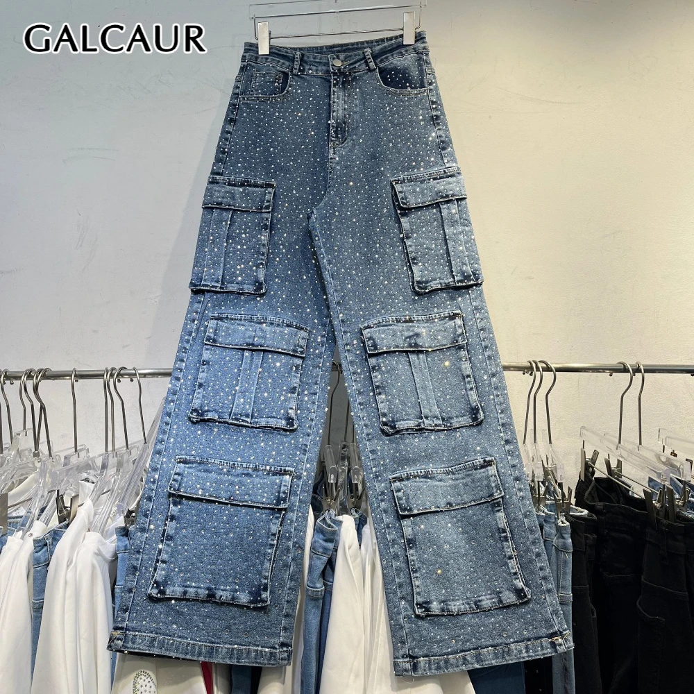 GALCAUR синие брюки со сращенными карманами, женские свободные уличные брюки с высокой талией, женские широкие брюки, осенняя мода, новый стиль
GALCAUR синие брюки со сращенными карманами, женские свободные уличные брюки с высокой талией, женские широкие брюки, осенняя мода, новый стиль
