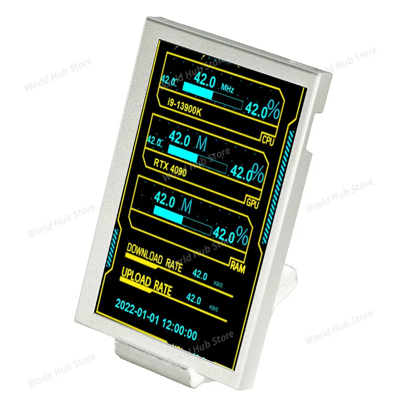 5inch IPS TYPE-C Secondary Screen Computer LCD Display for Mini PC Case 800x480 CPU GPU RAM HDD USB Monitor Freely AIDA64
5inch IPS TYPE-C Secondary Screen Computer LCD Display for Mini PC Case 800x480 CPU GPU RAM HDD USB Monitor Freely AIDA64