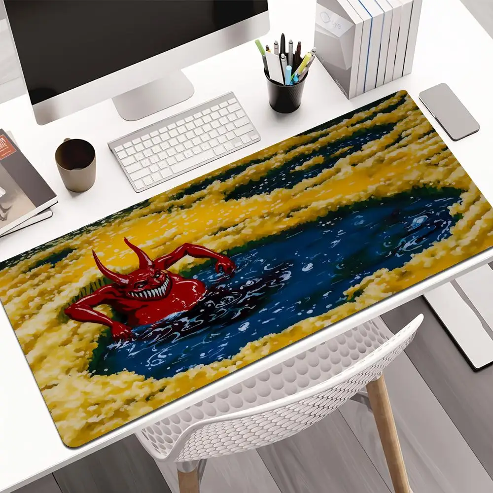Red Devil Anime Mouse Pad desk mat gaming mats pc accessories keypad expansion pads rubber anti-slip base edge-locking process
Red Devil Anime Mouse Pad desk mat gaming mats pc accessories keypad expansion pads rubber anti-slip base edge-locking process