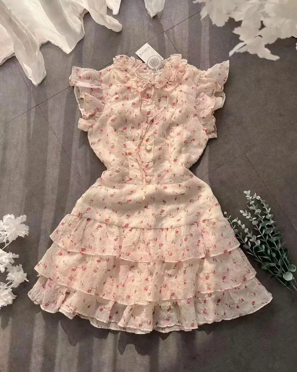 Vintage Slim Women Dresses Sweet Floral Sleeveless Y2k Goth Punk Dress Ball Gown 2000s Harajuku Korea Lace Sexy Fairy Grunge Emo
Vintage Slim Women Dresses Sweet Floral Sleeveless Y2k Goth Punk Dress Ball Gown 2000s Harajuku Korea Lace Sexy Fairy Grunge Emo