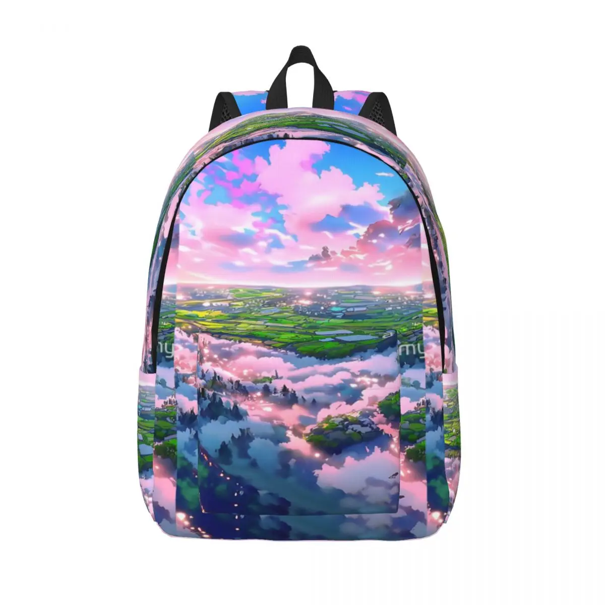 Красивый аниме-пейзаж, простой и стильный рюкзак, холст, рюкзак, дорожный рюкзак
Красивый аниме-пейзаж, простой и стильный рюкзак, холст, рюкзак, дорожный рюкзак