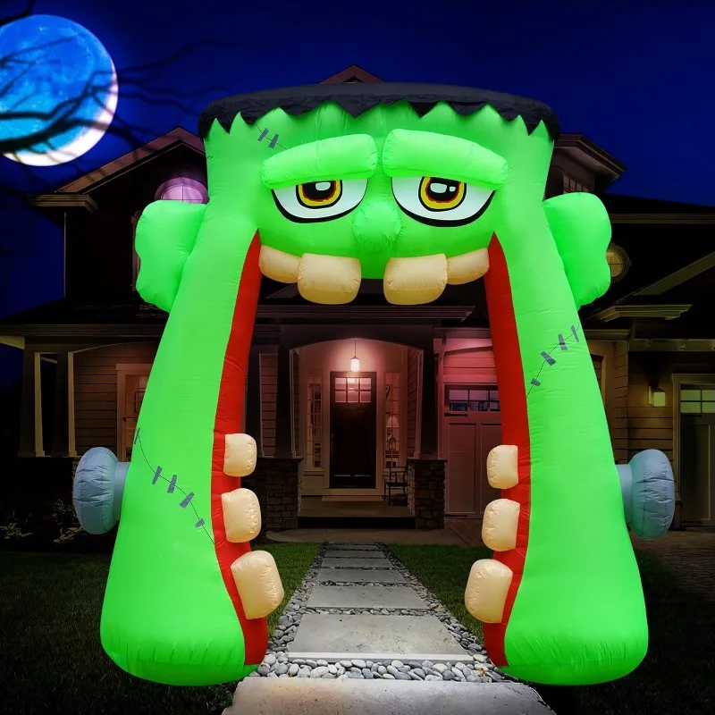 Halloween Inflatable 10ft Monster Mouth Arch. Large Outdoor Halloween Inflatable Decoration
Halloween Inflatable 10ft Monster Mouth Arch. Large Outdoor Halloween Inflatable Decoration