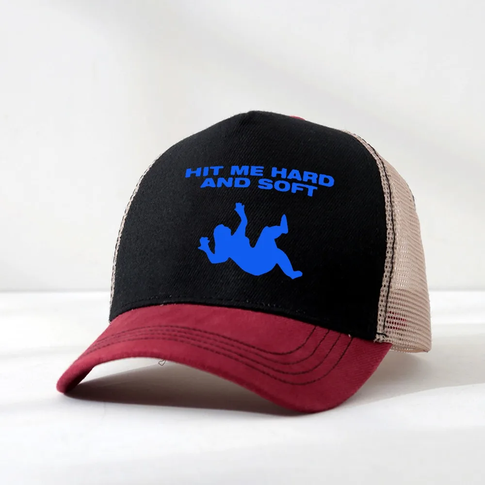 Hit Me Hard And Soft Unisex Baseball Cap adjustable outdoor sun protection Mesh hat Outdoor All Seasons Travel Fit Snapback Hat
Hit Me Hard And Soft Unisex Baseball Cap adjustable outdoor sun protection Mesh hat Outdoor All Seasons Travel Fit Snapback Hat