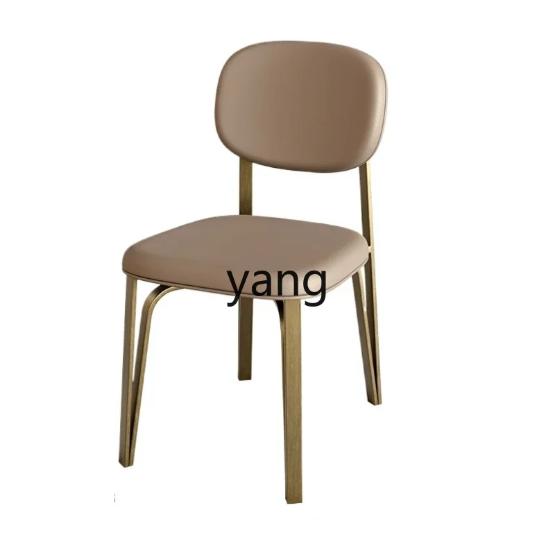 LTT Italian minimalist leather dining chair modern simple light luxury back chair
LTT Italian minimalist leather dining chair modern simple light luxury back chair