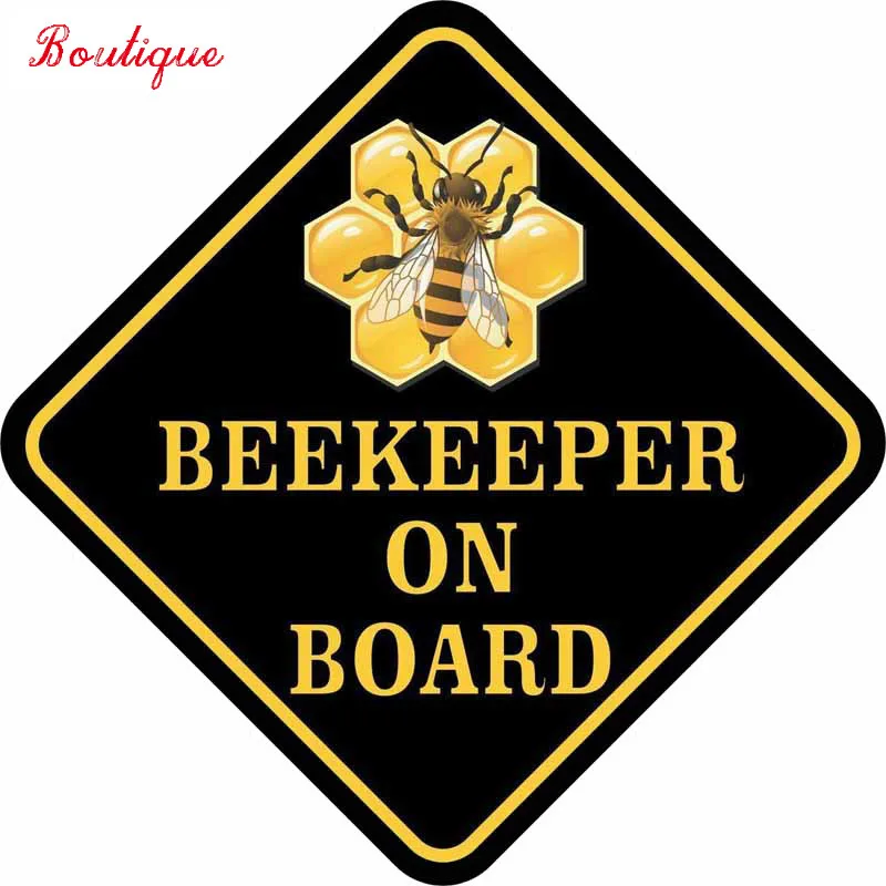 Funny beekeepers on board warning signs, car stickers, motorcycle windshield vinyl cover scratch Waterproof PVC decals
Funny beekeepers on board warning signs, car stickers, motorcycle windshield vinyl cover scratch Waterproof PVC decals