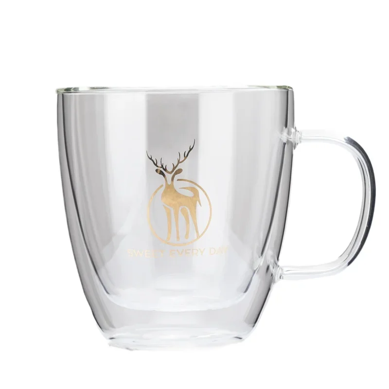Heat-resistant double-layer cup Heat-insulating glass Round simple coffee Milk printed tape Drinking cup
Heat-resistant double-layer cup Heat-insulating glass Round simple coffee Milk printed tape Drinking cup