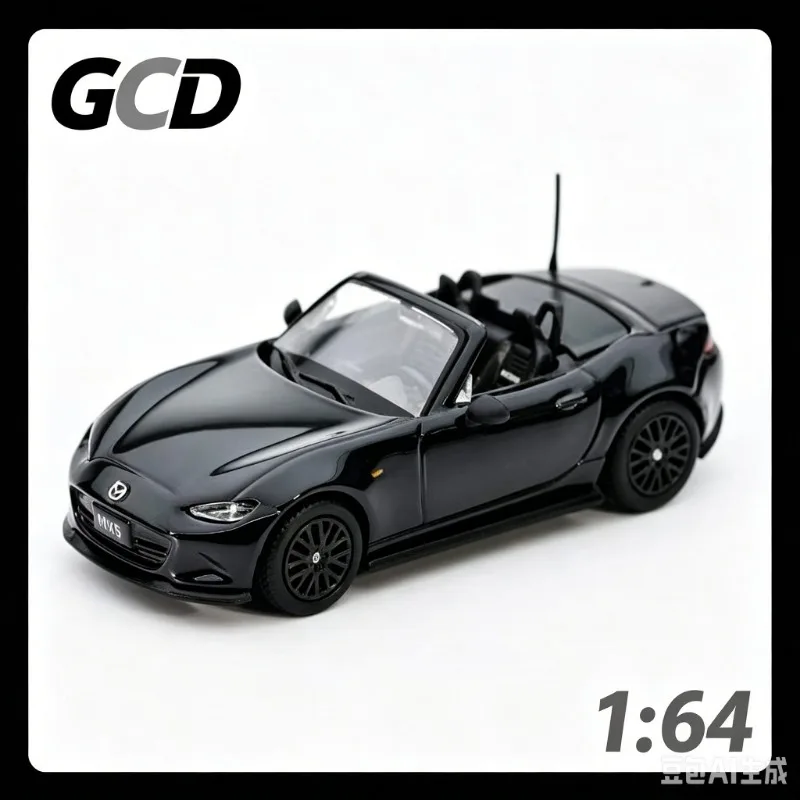 GCD 1:64 Mazda MX-5 Black Die Cast Alloy Simulation Car Model Male Gift Desktop Ornament Collectibles.
GCD 1:64 Mazda MX-5 Black Die Cast Alloy Simulation Car Model Male Gift Desktop Ornament Collectibles.