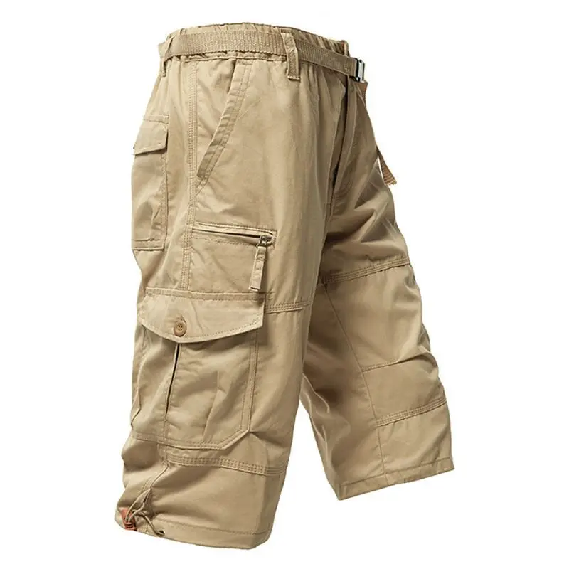 UNITIM Man Summer Cargo Shorts Vintage Solid Pocket Male Calf-length Pant Thin Loose Straight Elastic Waist Outdoor Men Shorts
UNITIM Man Summer Cargo Shorts Vintage Solid Pocket Male Calf-length Pant Thin Loose Straight Elastic Waist Outdoor Men Shorts