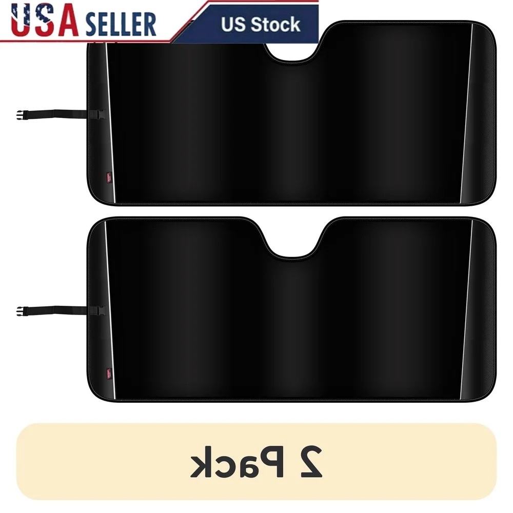 2 Pack Universal Accordion Auto Sunshade Carbon Fiber UV Blocking Heat Protection Durable Vehicle Interior Cooler Storage
2 Pack Universal Accordion Auto Sunshade Carbon Fiber UV Blocking Heat Protection Durable Vehicle Interior Cooler Storage